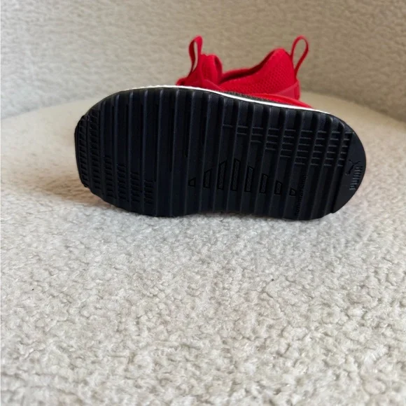 Puma Kids Vibrant Red Sneakers | 7C - Picture 4 of 6